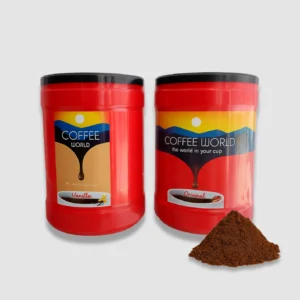 بالعربية: قهوة تركية عالية الجودة – نكهات أصلية وفانيلا – صنع في الأردن